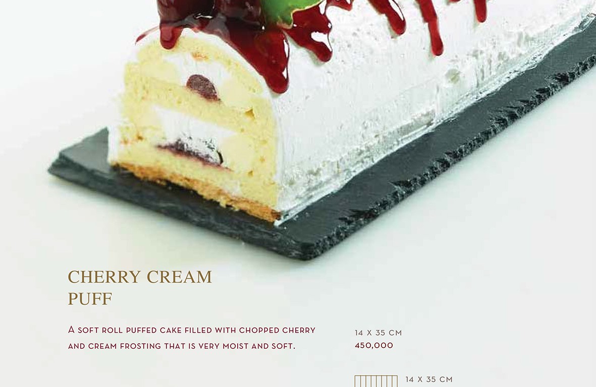 Cherry Cream Puff - Igor's Pastry & Cafe Surabaya | Bakery, Pastry, & Oleh-Oleh Premium Surabaya products