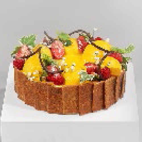 Mango Ivory Cake - Igor's Pastry & Cafe Surabaya | Bakery, Pastry, & Oleh-Oleh Premium Surabaya products
